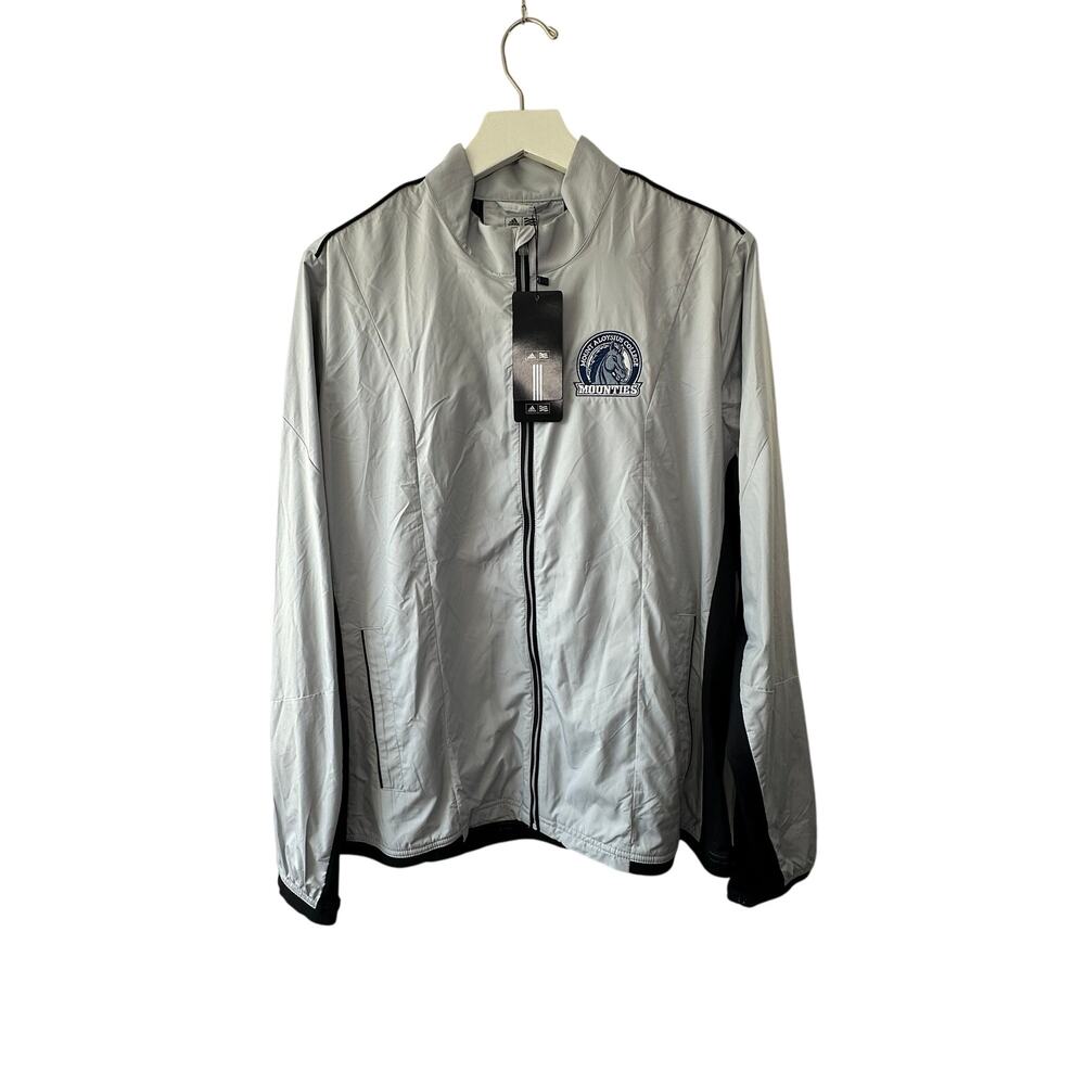 Adidas Clima Proof MOUNT ALOYSIUS COLLEGE MOUNTIES Golf Jacket Women's Large New